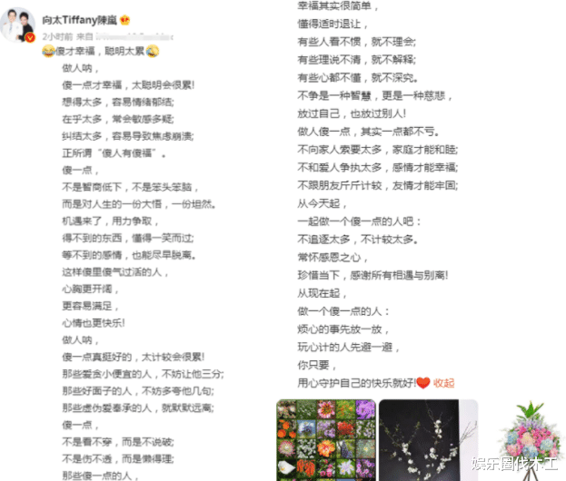 向太|婚姻危机升级！向太点赞网评为媳撑腰，对儿已不满，疑飞内地抓人