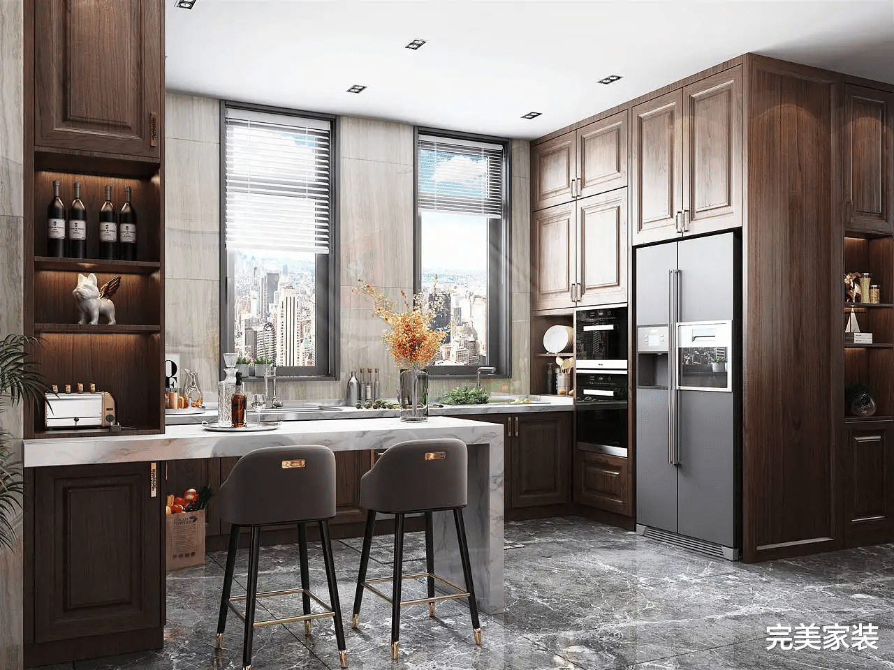 开放式厨房应该如何设计?记住装修技巧,你也能拥有“完美”厨房