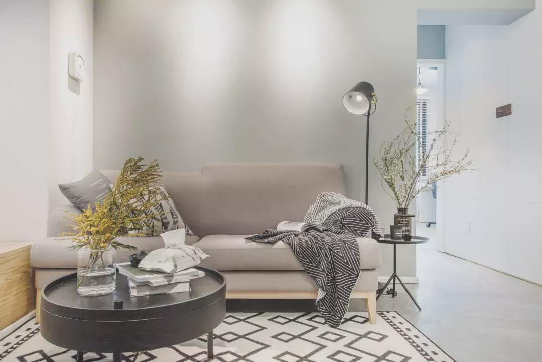 54㎡无风格装修，两室一厅简洁温馨，住10年也不过时！