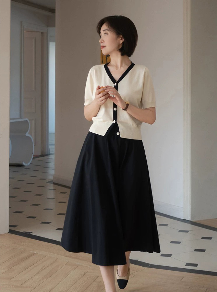 穿衣搭配 看了这个短发女人打扮,我明白了:原来40岁女人也可以不当老阿姨