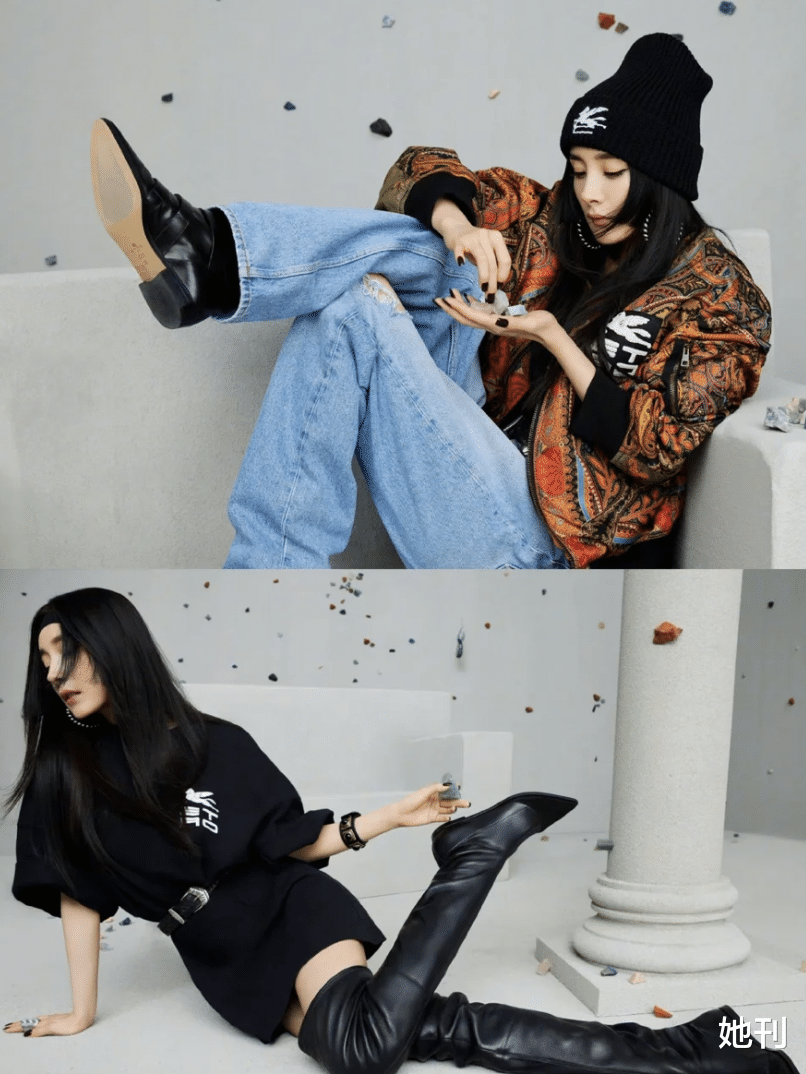 美甲 全网都在夸杨幂这个照片美,开春爆款已经预定