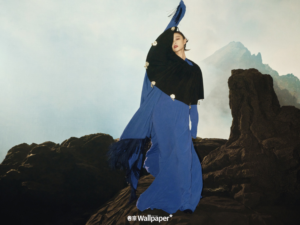 方圆|倪妮登《卷宗》十月刊封面,在天地方圆之中展现极致东方美学