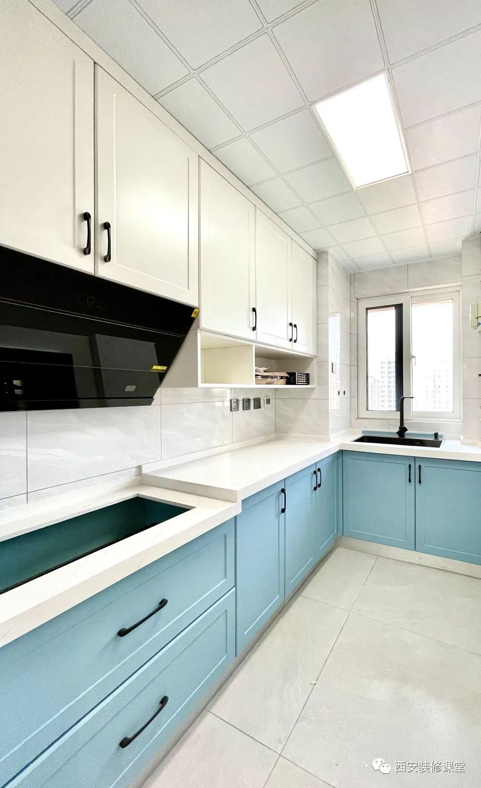 110㎡三室一卫,刚需硬装完工