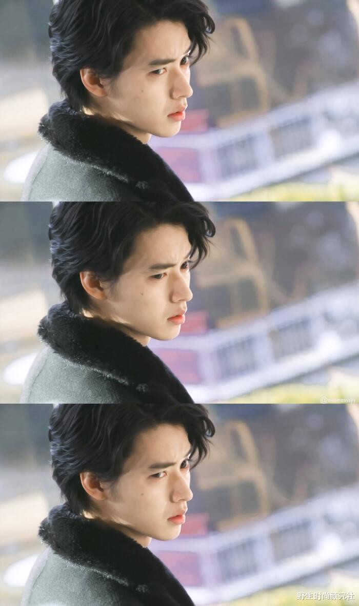 帅哥|留大中分、乱胡渣都能颜值在线，他不帅谁帅？