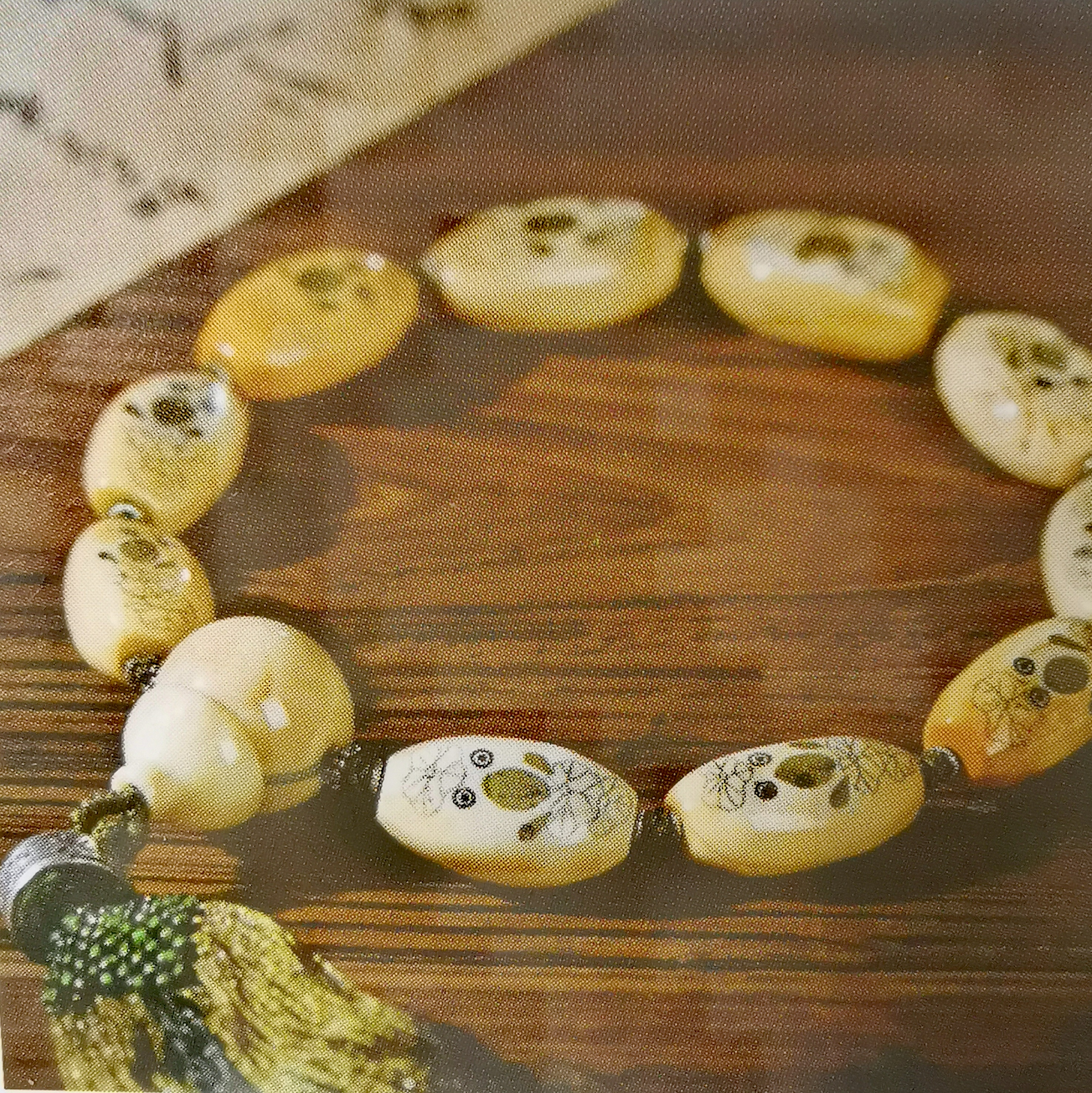 |饰品手串—骨制镶嵌珠