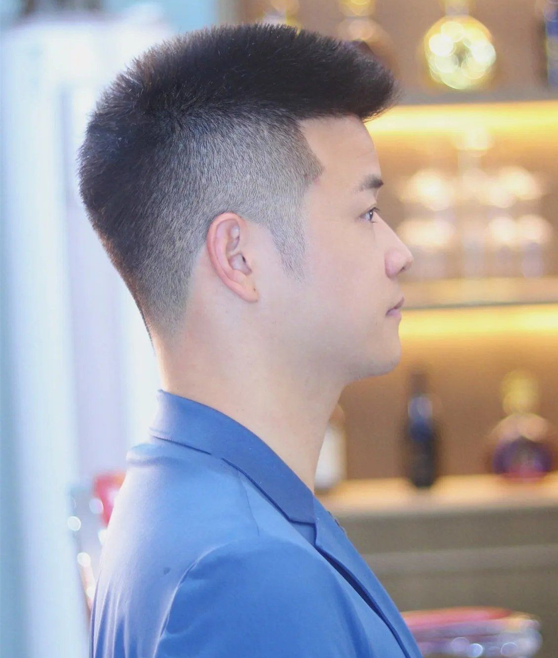 发型 中年大叔别总剪“板寸”，试试这几种“铲青”发型，干练又帅气