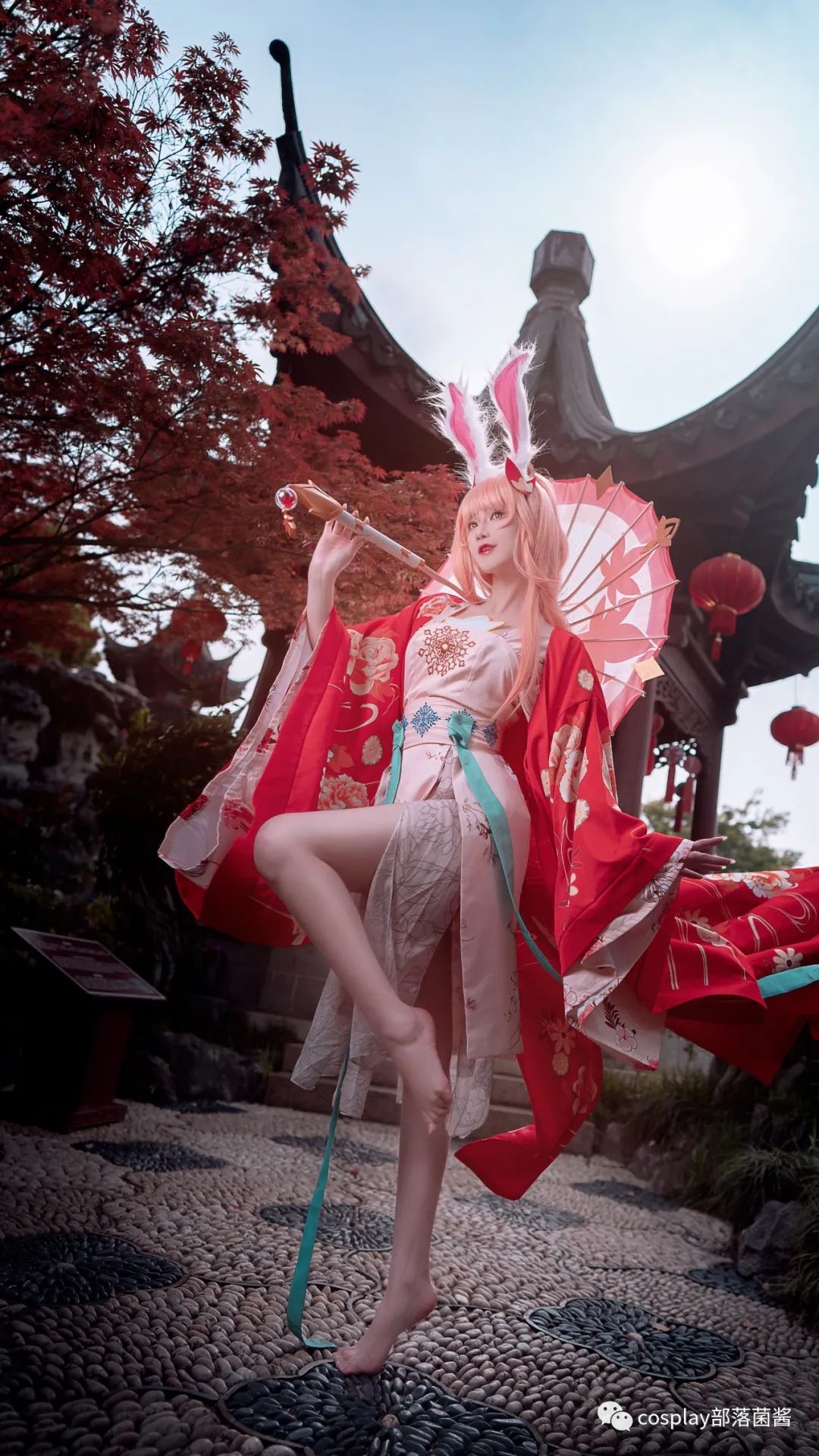 惊鸿舞|cos：王者荣耀公孙离惊鸿舞cos正片@露兒大魔王