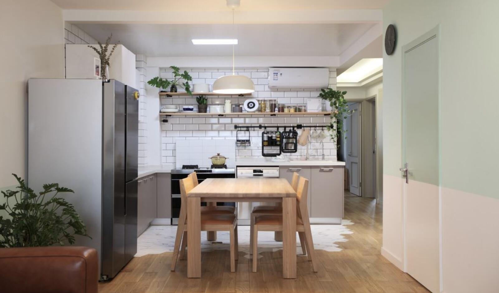 只是转个方向,卫生间立马就实现了六分区,他家布局巧妙极了