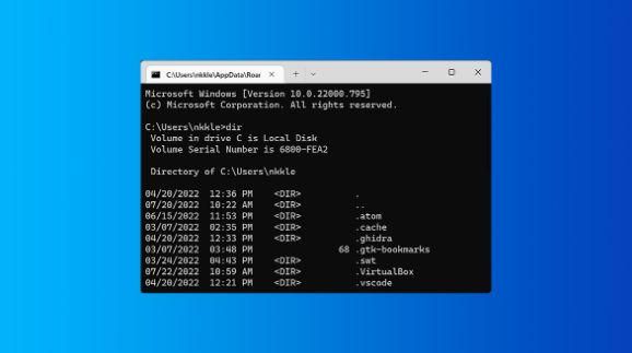 Windows|如何在 Windows 中使用 DIR 命令