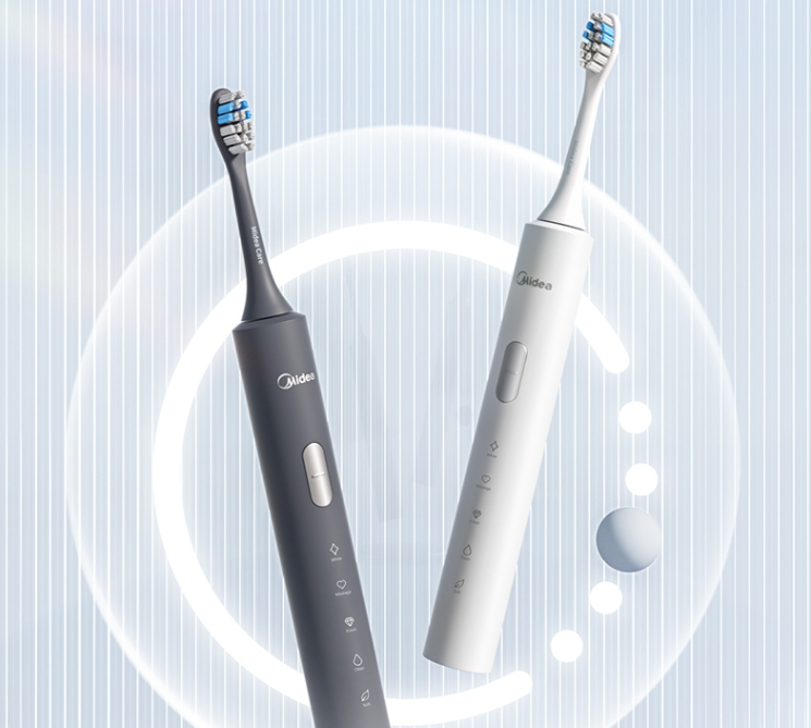 电动牙刷|美的推出“黑科技”电动牙刷，300天不断电，小米飞利浦也做不到