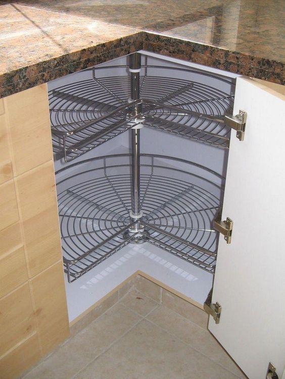 1㎡也不放过!橱柜拐角照这样设计,再也不是尴尬鸡肋的位置!