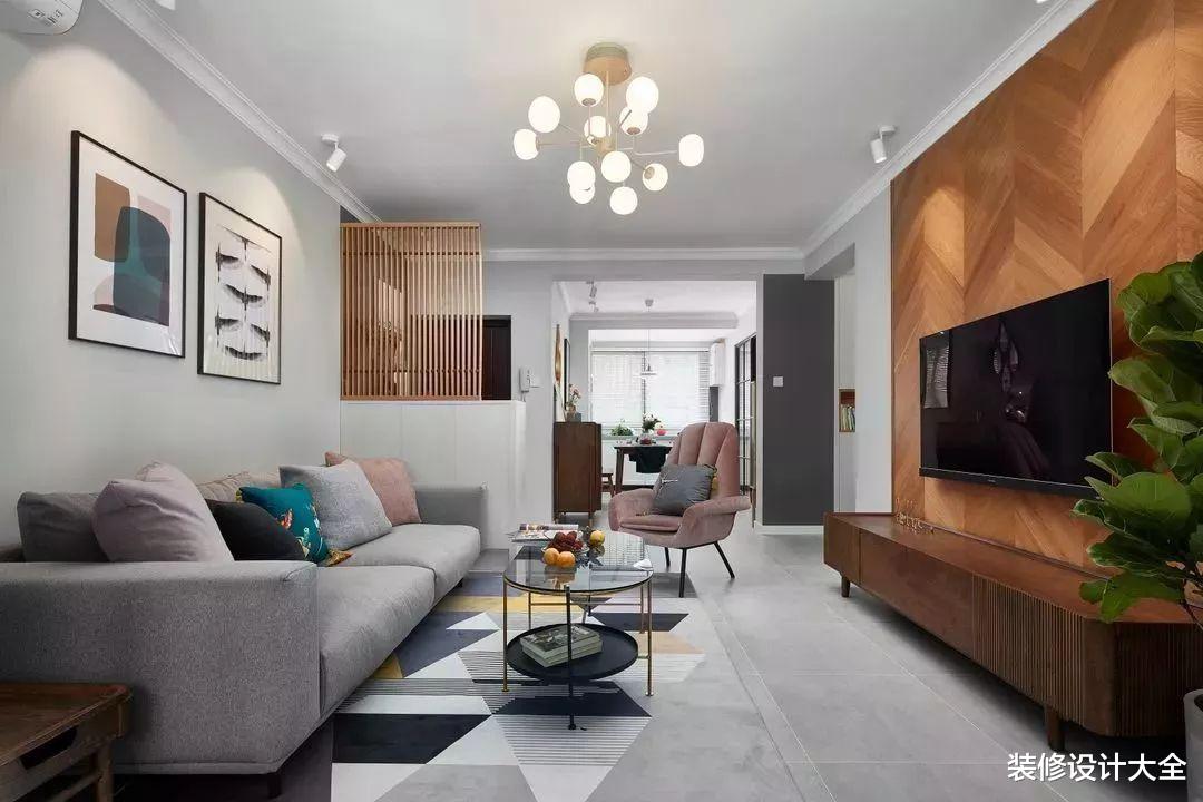 112平的简约风三房，把走廊、阳台都用上，收纳空间好多！