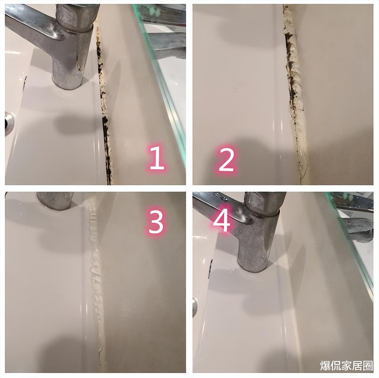 水槽|水槽周边发霉怎么办？不用换玻璃胶，教你正确方法，霉斑自动消失