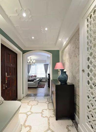 145㎡大气四居,卫生间装房中房,砌筑淋浴房足足3㎡,真奢侈!