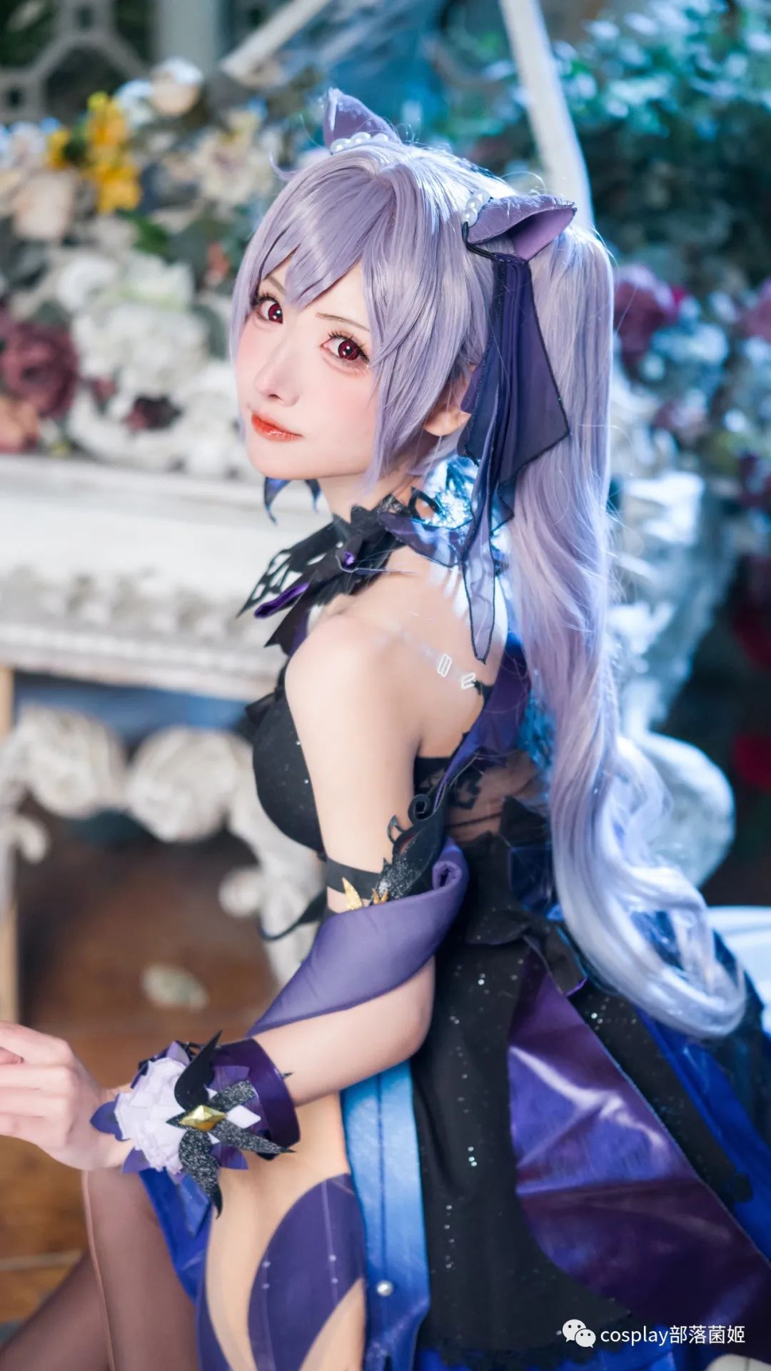 女士的法则|cos:?原神刻晴?霓裾翩跹cos正片@紫氯氯