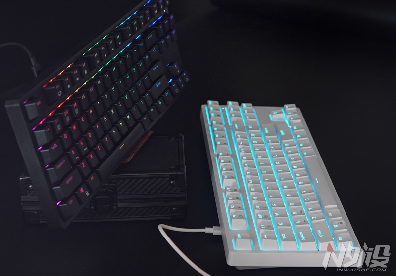 华为mate|低价但有料 RK87 RGB机械键盘简评