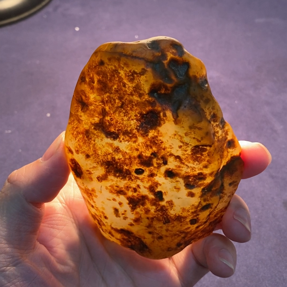 翡翠|黄白两面的翡翠料子如何设计传递“勤勉”寓意?