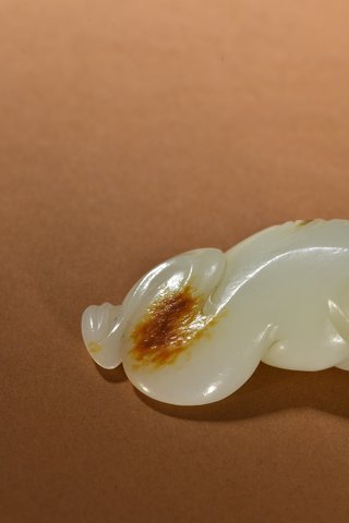 |和田玉金蟾把件