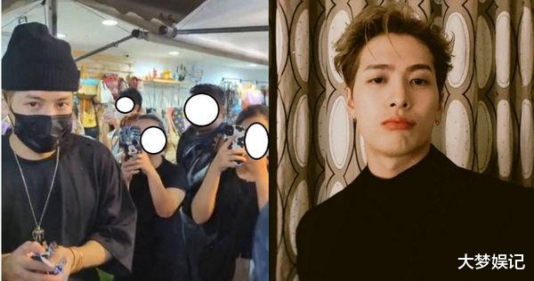 王嘉尔|游客“泰国巧遇王嘉尔”！铁粉冒雨跟随让偶像说话了