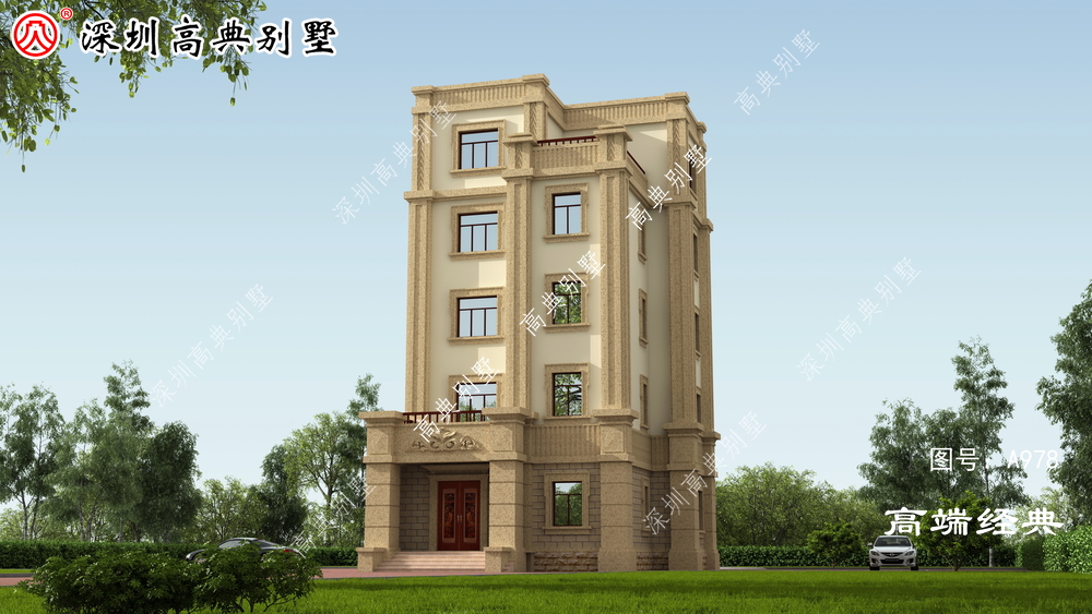 西式城堡别墅,功能齐全,丰富您的乡村生活