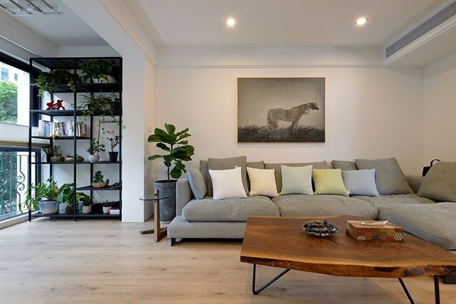 130平三房两厅,全部白墙,简单干净,这是我喜欢的无印良品风!