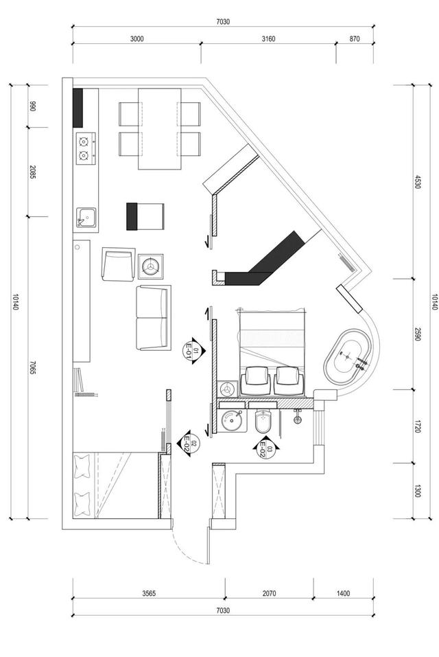 这是我见过最奇葩的户型,进屋却被惊艳到了,改造得真好啊!