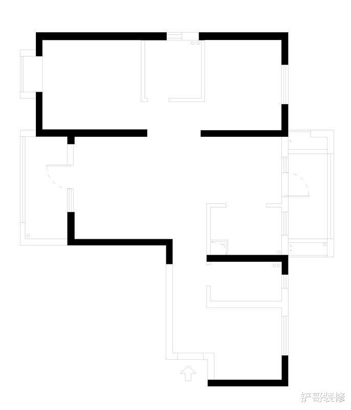 117平方米的二胎之家,为小朋友留出双倍空间,实现混搭式风情