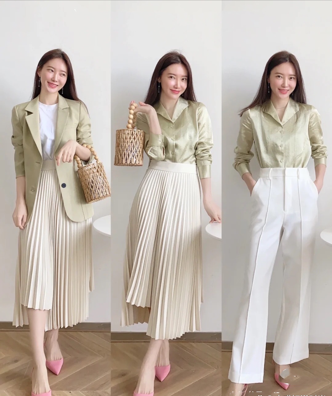 穿衣搭配|春季通勤气质穿搭,简约大气又时尚,穿出轻法式浪漫!