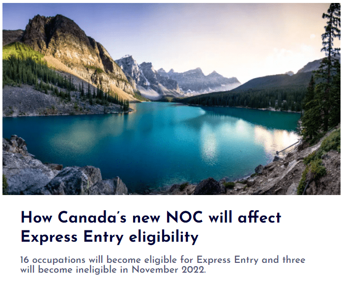 加拿大|加拿大2021版NOC重大变革,11月起实施!
