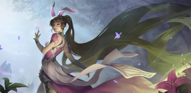 小舞|《斗罗大陆》画师笔下的小舞，白色裙子好仙气，清丽动人大长腿！