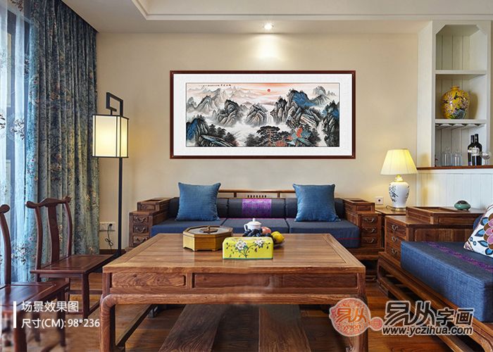 客厅适合挂什么画 建议从这4款题材上着手