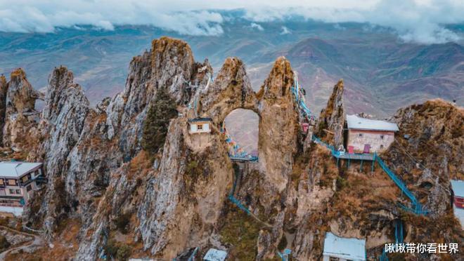 珠山|4800米高山上的三千年寺庙，魔界还是仙界？