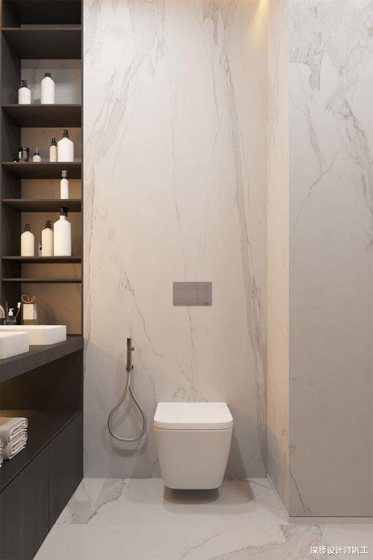 卫生间收纳不够用，估计这3堵墙没利用好，洗漱台侧墙做薄柜你想到没