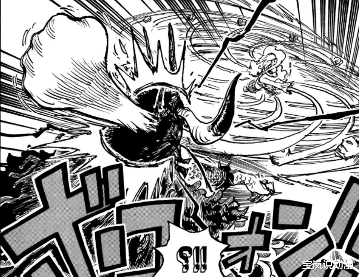 路飞|海贼王1045话:最终决战变猫和老鼠,路飞开挂花式吊锤凯多老师