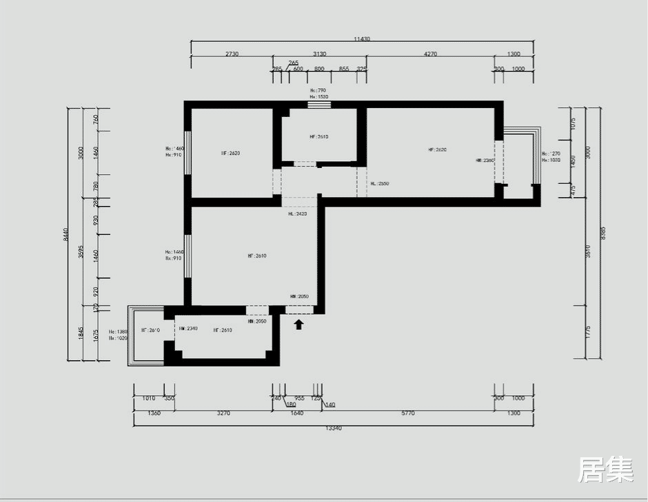 61平的旧房，改造后添加绿色，给空间带来绿意和生机