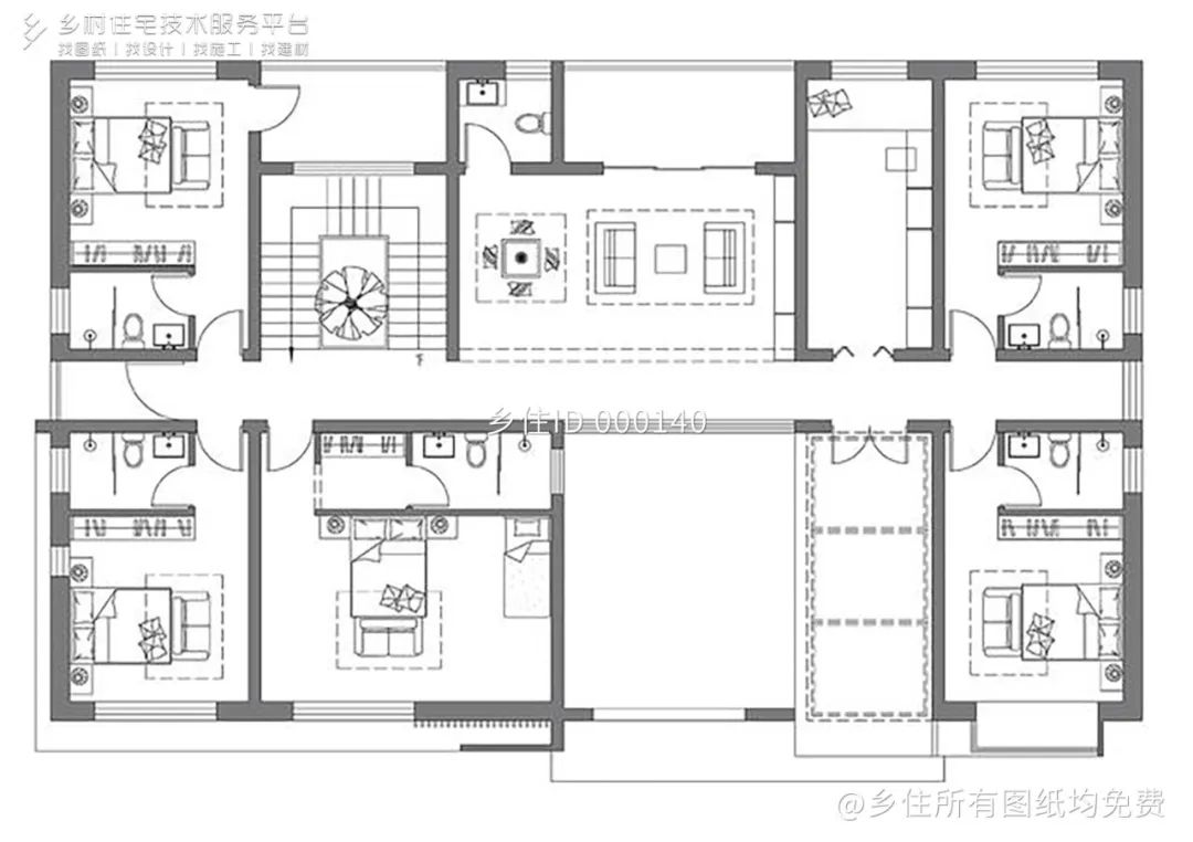 乡住科技免费图纸精选8款民宿别墅自建房图纸,优雅恬静的民宿风光让人心旷神怡