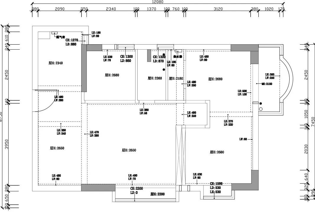 97㎡现代北欧风,空间利用太绝了,这是什么神仙操作?