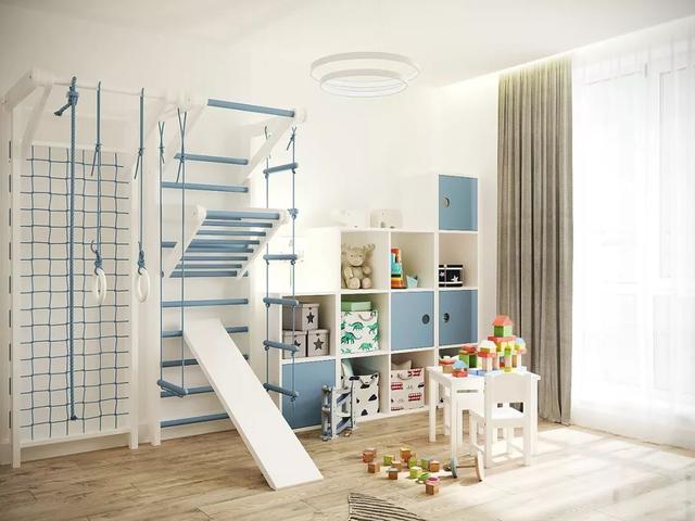 以简单白作为装修设计的主调,整个空间宛若仙境,实用美观