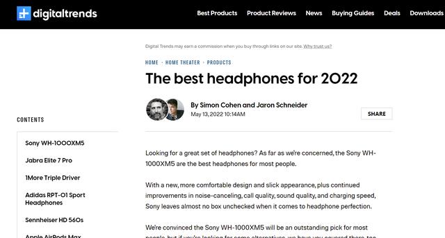 孟晚舟|索尼WH-1000XM5到底有多强？刚发布就被权威媒体评为最佳耳机第一