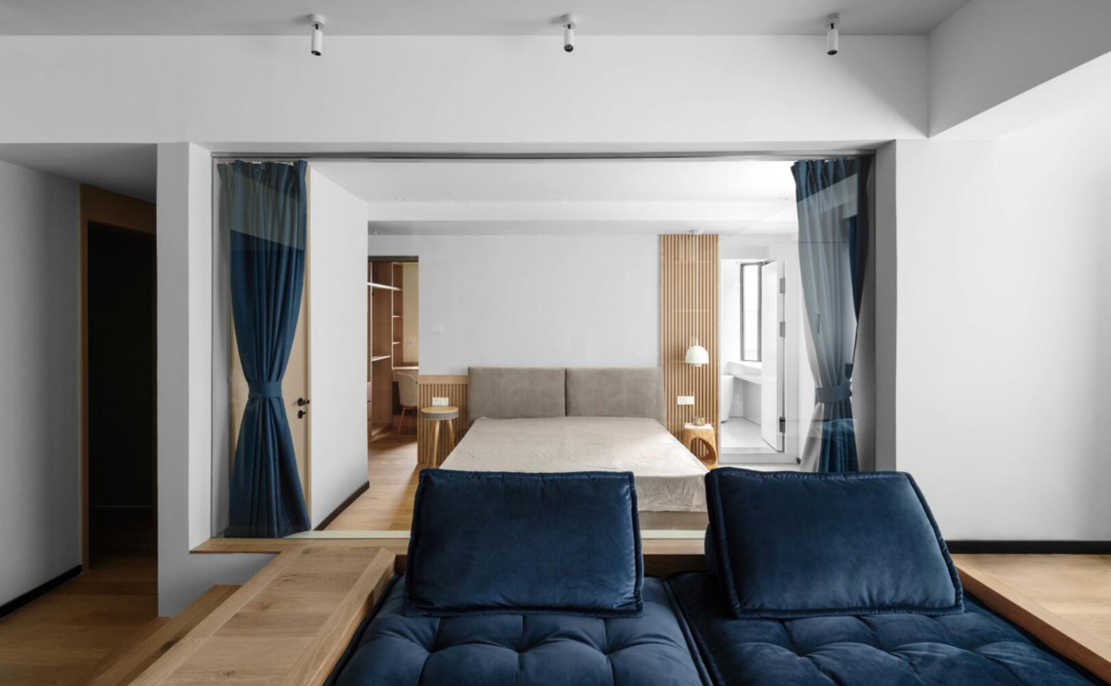 看了他家,才知道什么叫实用!客厅做下沉式,储物空间多到爆