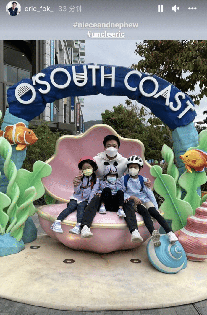 刘亦菲|霍启刚周末带娃爬山，霍中曦牵手两个妹妹登高望远，相亲相爱超暖心