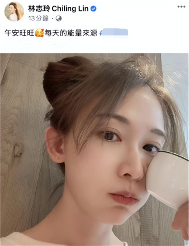 林志玲|林志玲产后近照曝光,皮肤白嫩似小女孩,产后恢复似乎很好