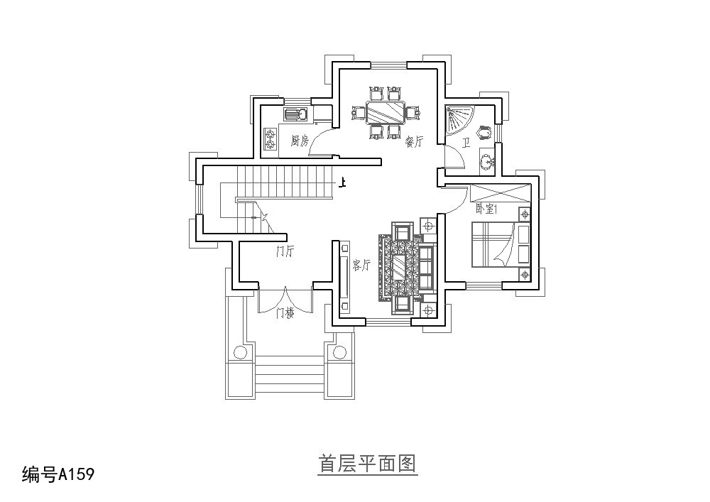 简约的设计中,挑空客厅增加了一份高级感,简而精更非凡