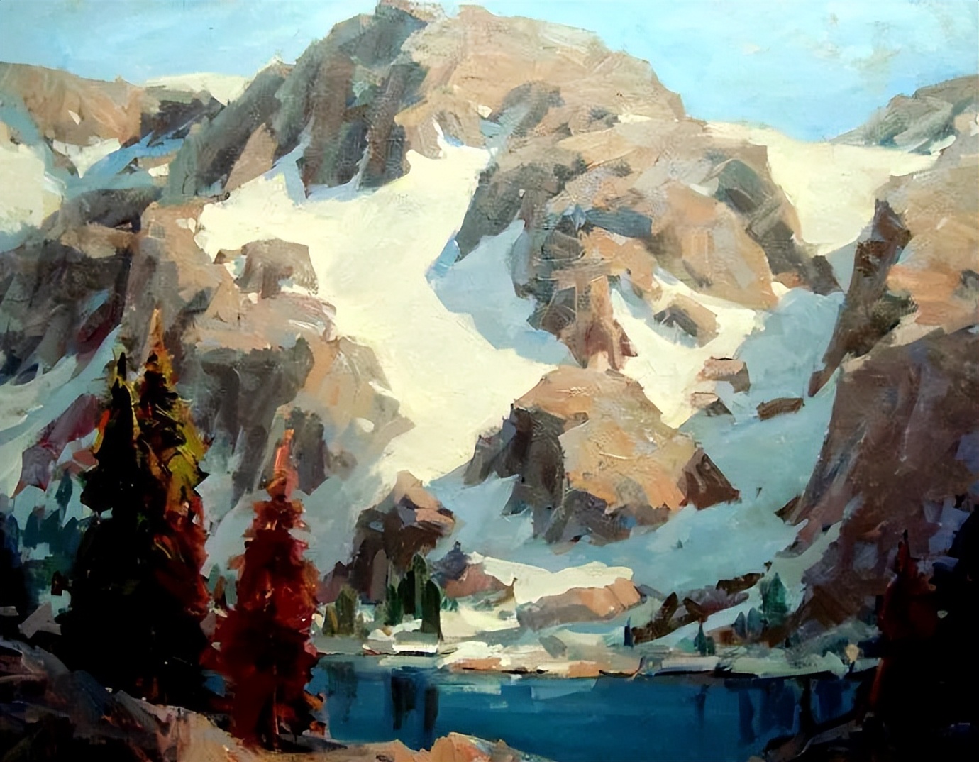 |和煦的阳光温暖惬意，风景优美，景色怡人