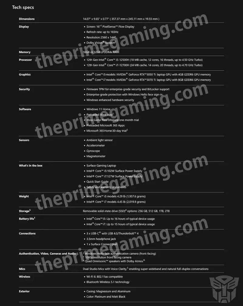 酷睿处理器|微软Surface将推游戏本:12代酷睿+RTX 3070Ti+32GB内存