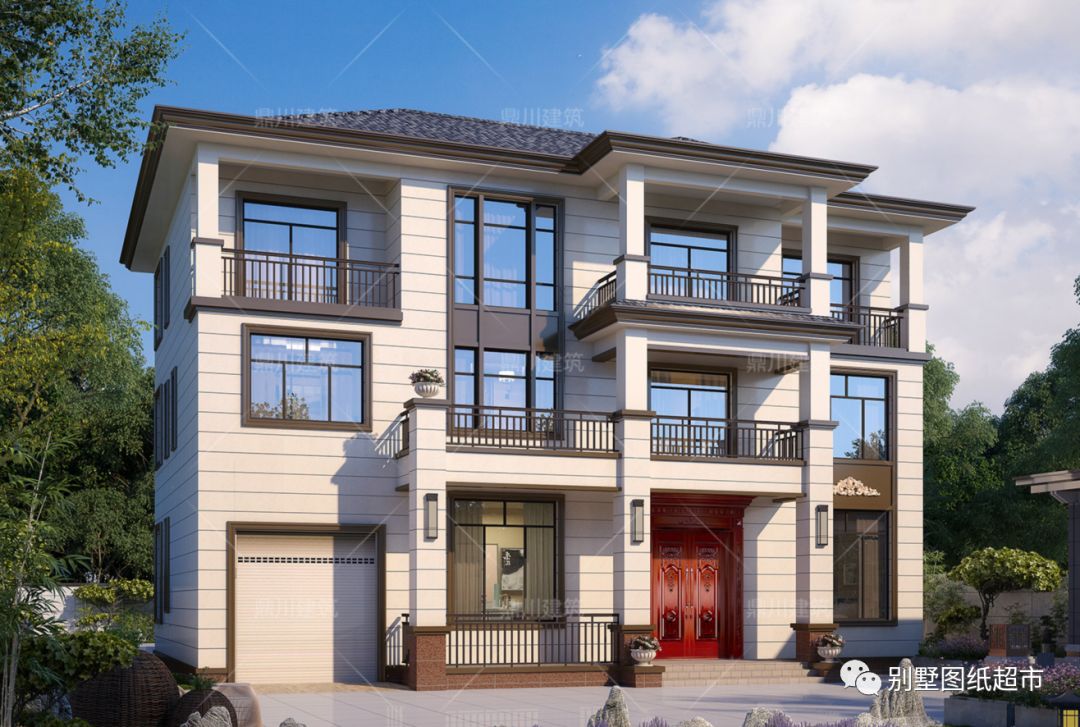 5套自建别墅,风格经典多样化,美观又大气,都是实打实的好设计