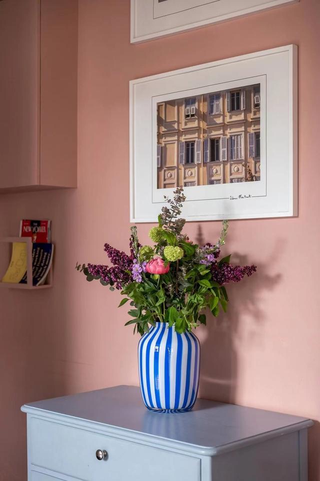 54㎡的家，蓝白配色清新温柔，审美在线又充满文艺气质，美翻了