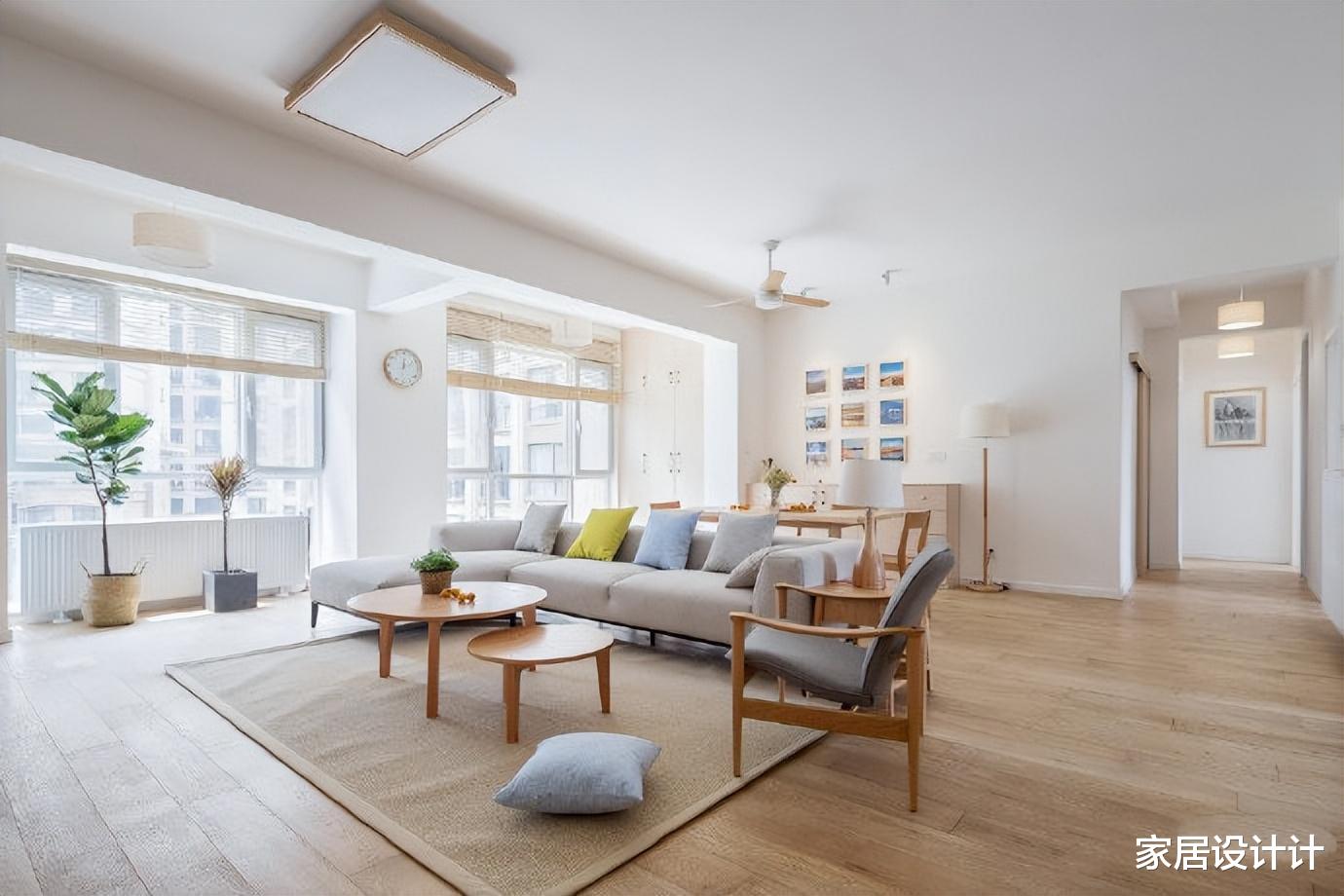 现代简约原木风的设计,温馨舒适极了,全屋实木装饰太好看了