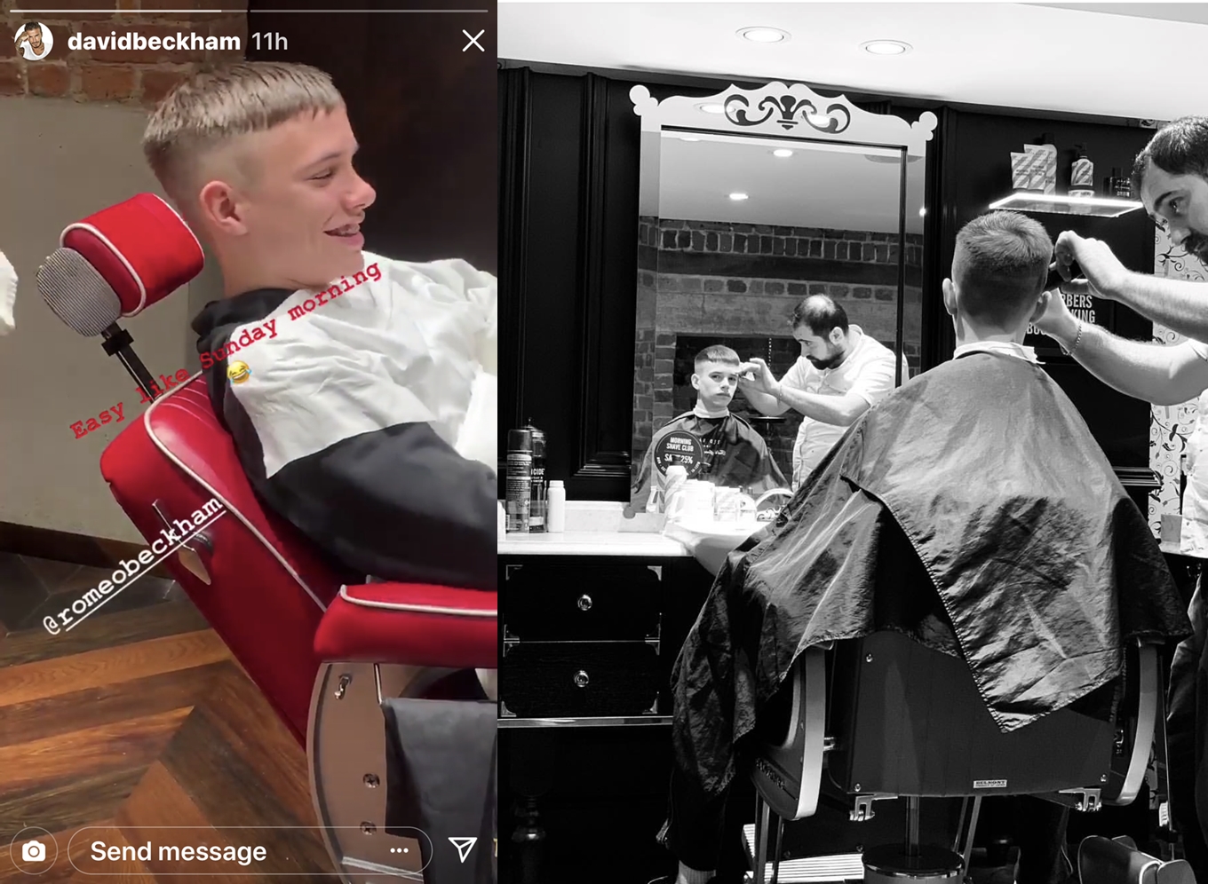 美容 贝克汉姆家的女儿从小就爱分享美,小七7岁直播美容美发新潮流