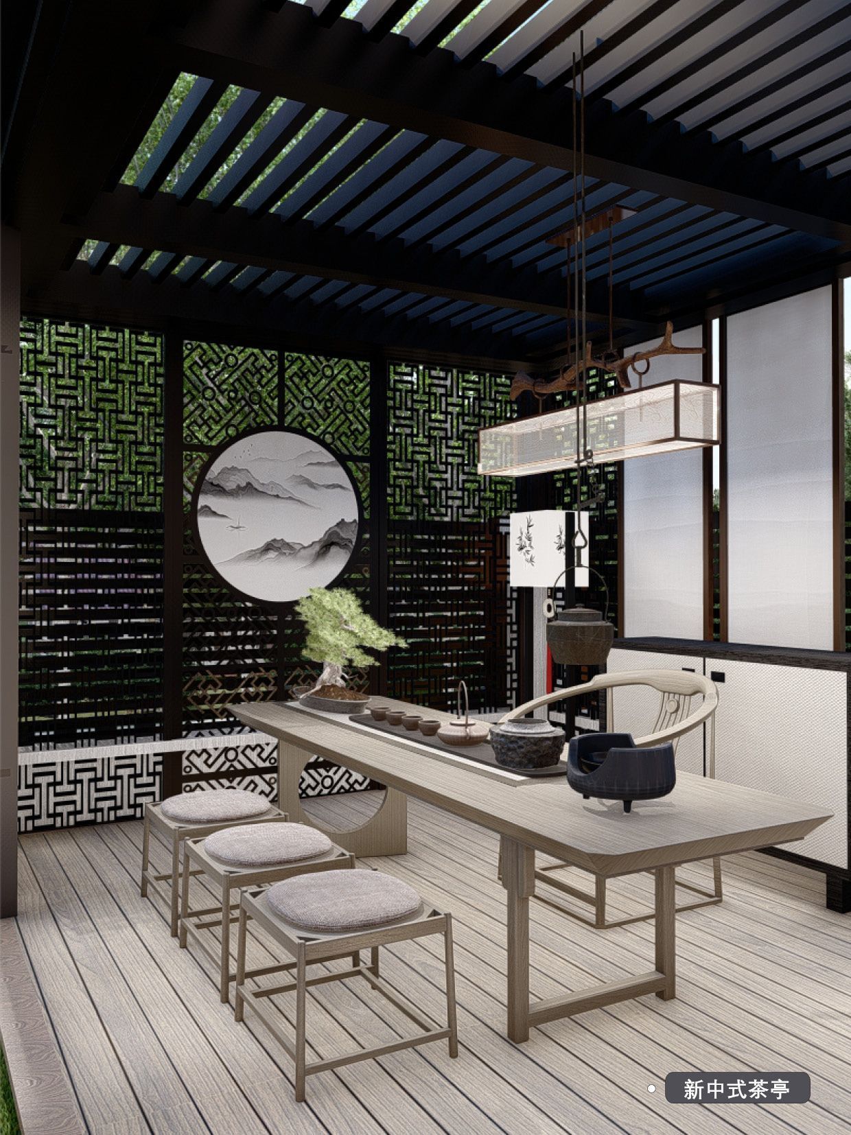 简约高雅的新中式,拒绝不了的设计美学